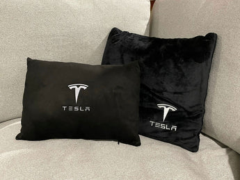 Tesla Throw Pillows - EVMIZE