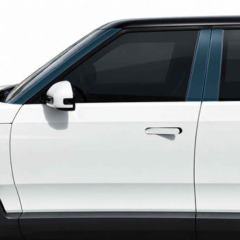 A/B Pillars PPF | Rivian R2, Clear Paint Protection Film