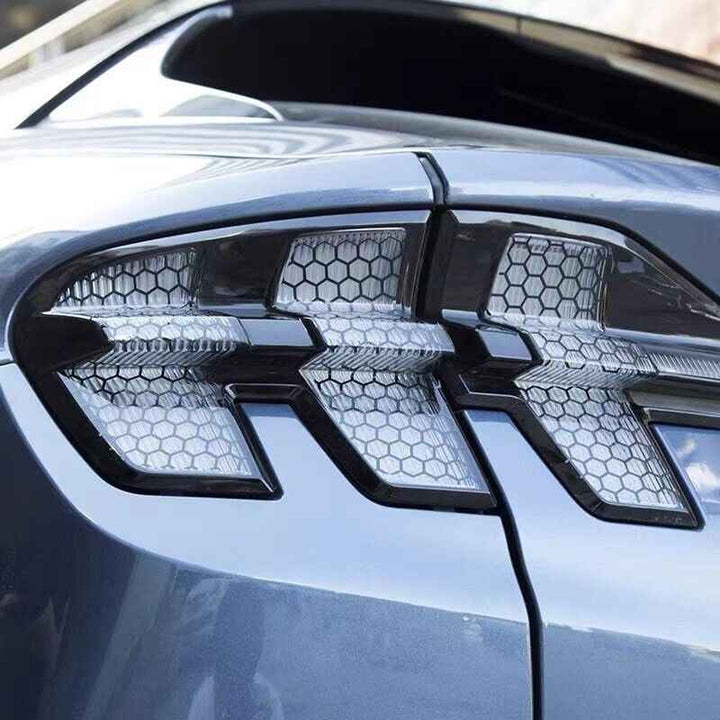 Honeycomb Hexagon Taillight Sticker Set | Ford Mach-E