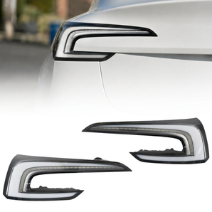 White Venom LED Tail Lights | Tesla Model 3 Highland