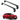 For Kia EV6 2019-2026 Roof Rack Cross Bars Normal Roof Alu Black