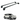 For Kia EV9 (2023-2026) Roof Rack Cross Bars Flush Rail, Black