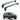 For Rivian R2 (2026-Up) Roof Rack Cross Bars Fix Point Black