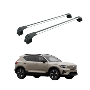 For Volvo EX40 (2026+) Roof Rack Cross Bar Set -Flush Rail Roof -Silver