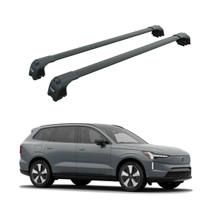 For Volvo EX90 (2026+) Roof Rack Cross Bar Set -Flush Rail Roof -Black