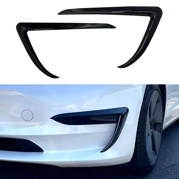 Fog Light Trim Set | Tesla Model 3 - EVMIZE