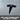 T Logo Emblem - Front - Glossy Black | Tesla Model 3 & Model Y - EVMIZE