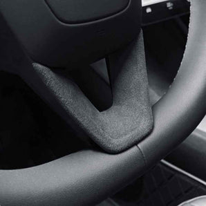 Alcantara Steering Wheel Panel Kit for Model 3 Highland / Y Juniper | 2 Options